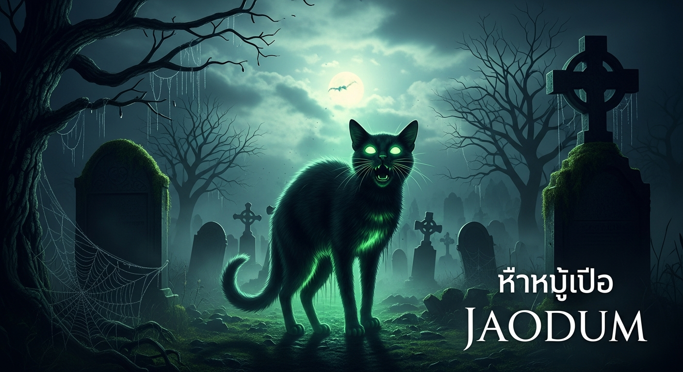 เจ้าดำแมวสุดที่รักที่ตายไปแล้ว